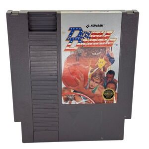 Double Dribble Nintendo NES Konami 1987 Basketball Game Cartridge NES-DW-USA